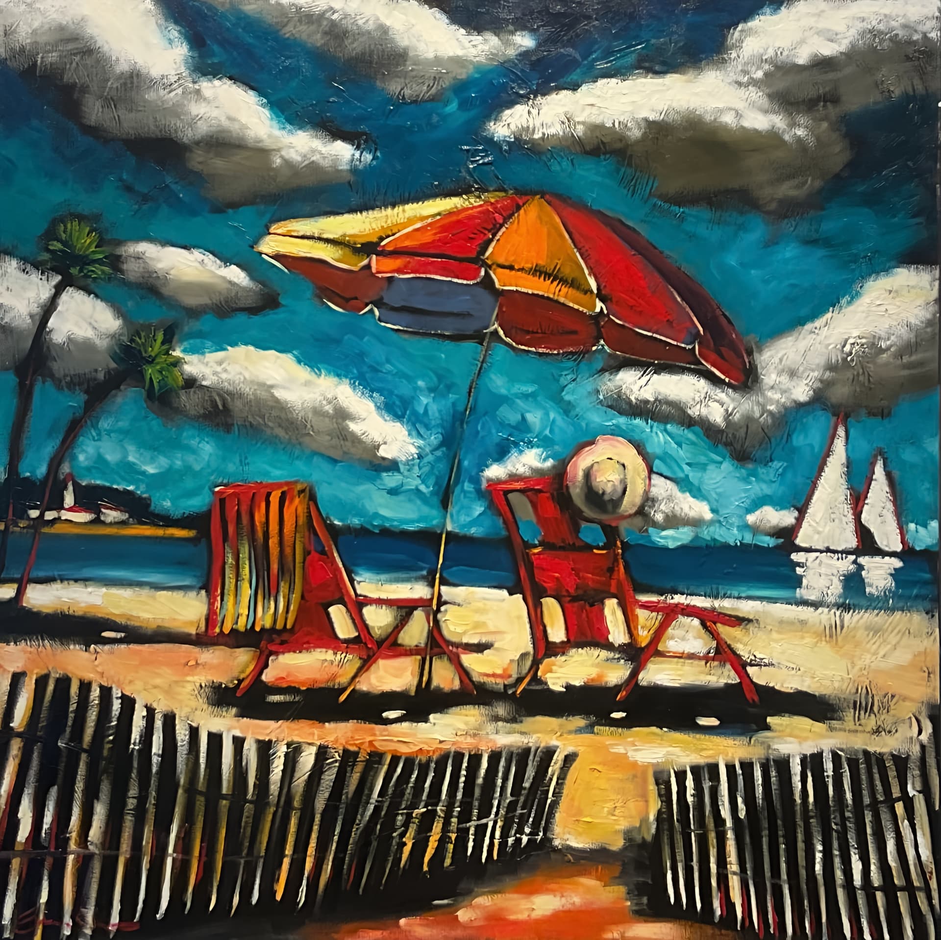 At The Beach