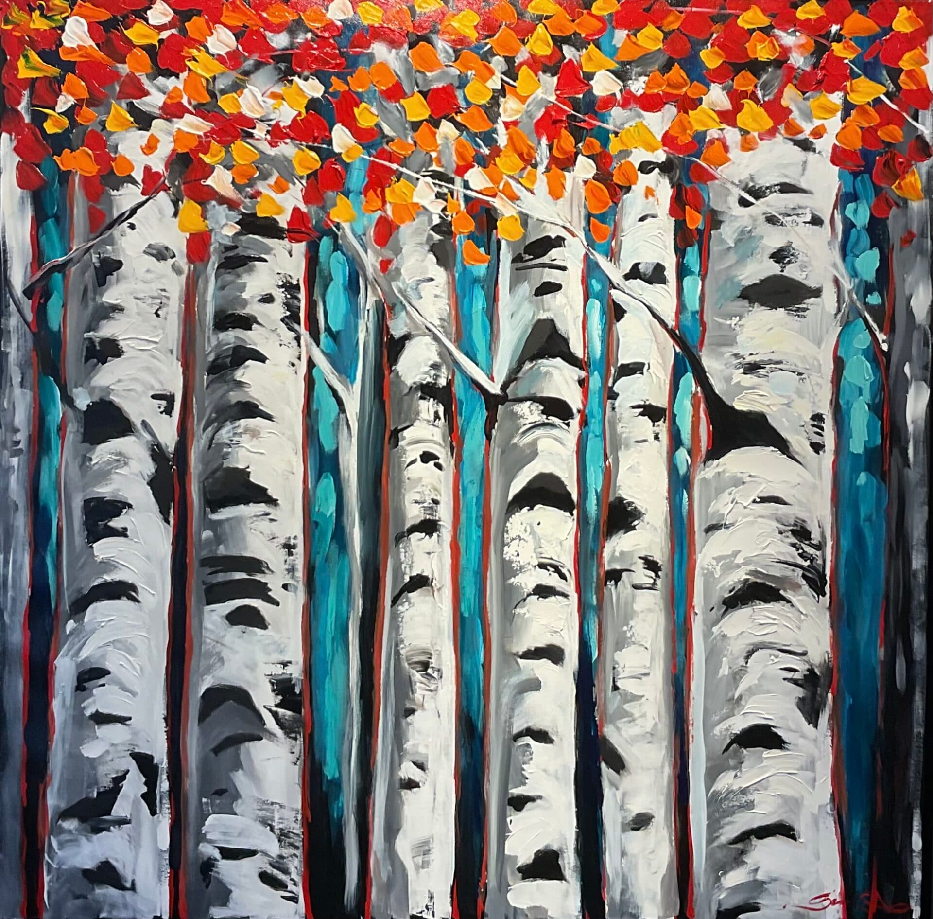 Autumn Aspens